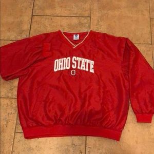 Authentic Ohio State football windbreaker